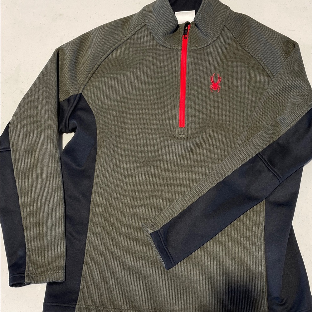 Spyder Olive and Black Ski Jacket